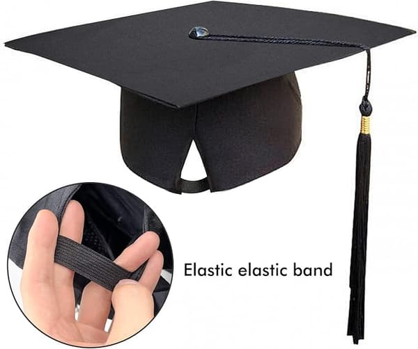 Hvit Studentlue Bachelorhatt Voksen Bachelor Hvit Studentlue