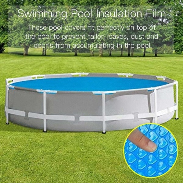 Kuplakatte - Ø180cm - Pyöreä Aurinkouima-altaan Katte Solar Pool Protect