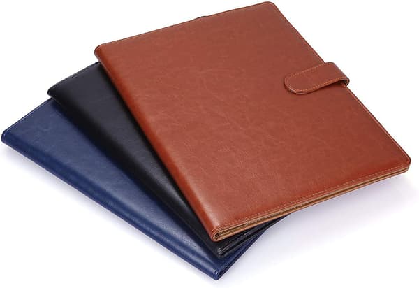A4 Notesblok Dokumentholder, (Brun) A4 Notesblok Dokumentholder Klips