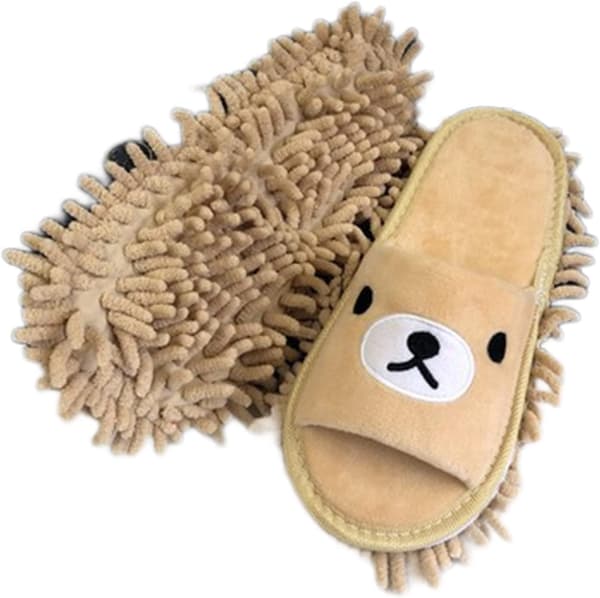  (Brun) Topplapper Gulvrensing Mop Topplapper Gulvrensing Topplapper