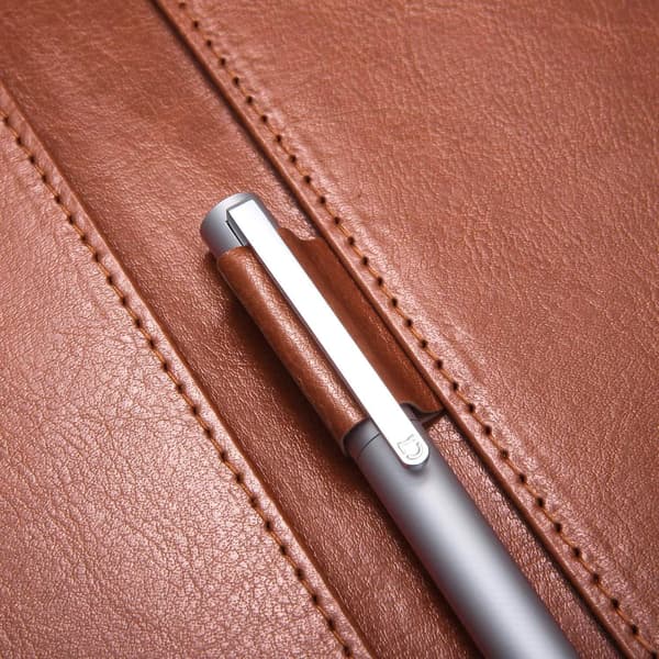 A4 Notesblok Dokumentholder, (Brun) A4 Notesblok Dokumentholder Klips