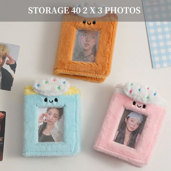 Kpop Lille Fotoalbum 2x3 Foto, Mini Fotoalbum til Fujifilm Instax Mini Kamera, Polaroid Snap, Z2300, Pic-300 og Social Matic Instant Kameraer 40