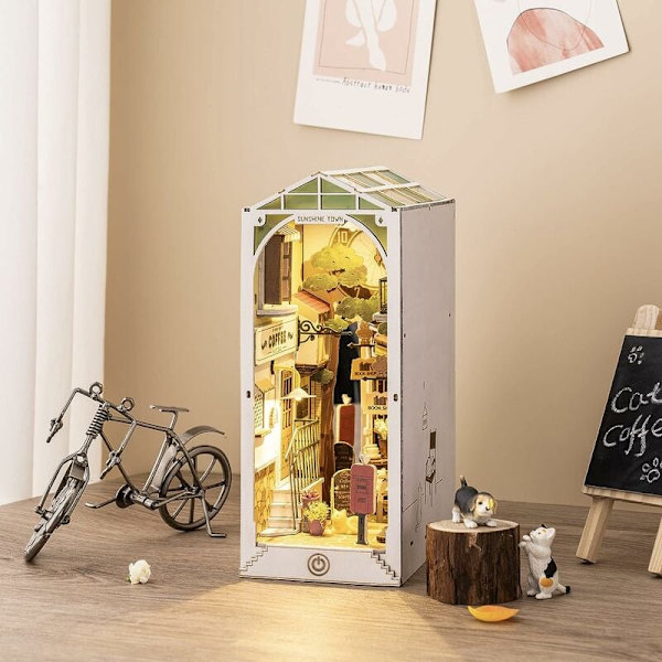 One Piece Diorama Bokstöd för Byggklossar, Modellbygge för