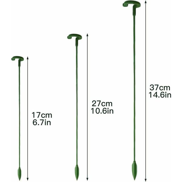30 stk Hageplanter Staker, Enkeltstammer, Blomsterstaker, Orkide, P