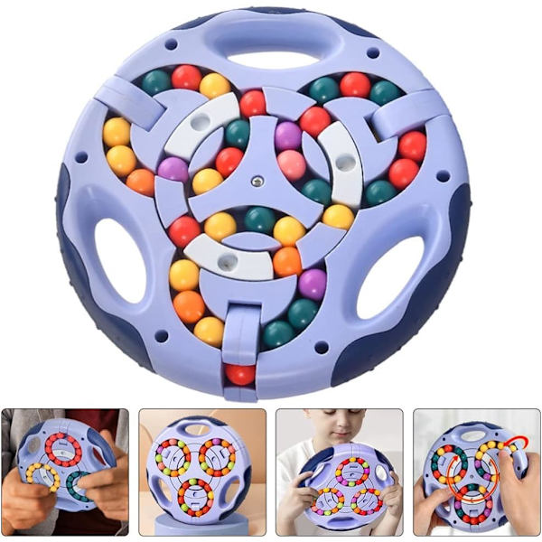 Magic Bean Cube (Blå) Pedagogiska Leksaker Magic Bean Magic Cube Leksak