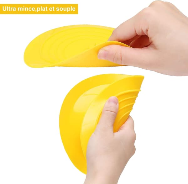 4-pack Sugkopps Badpropp, Silikon Sugkoppspropp, 15 cm U