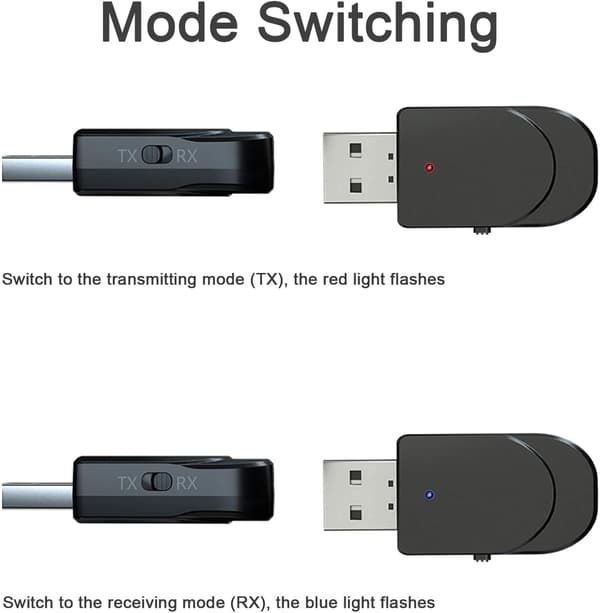 Bluetooth-adapter, Bluetooth 5.0 lydanleggssender og -mottaker