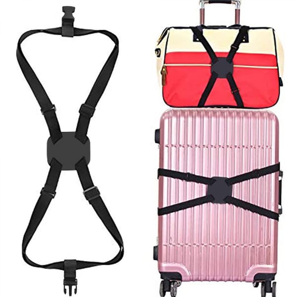 (3cm) Bagasjeremmer Bag Elastiske Remmer Legg til Vesker for Praktisk E