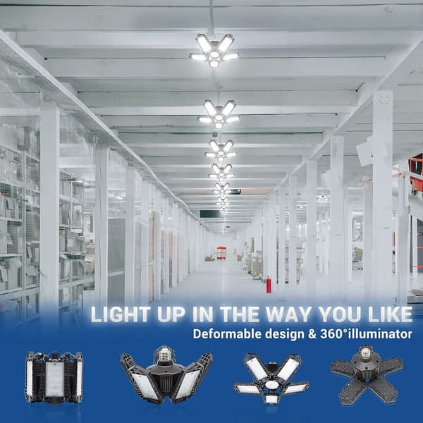 LED Garage Loftlampe 80W 8000LM E26/E27 LED Garage Loftlampe