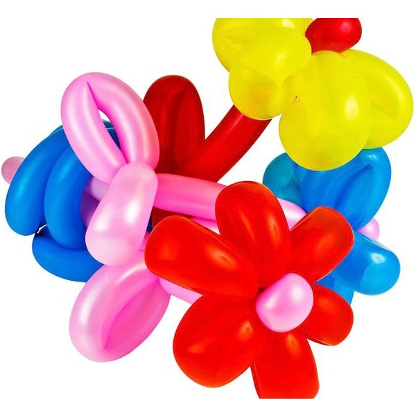 Modelleringsballongsett med pumpelang magisk ballongballongassort