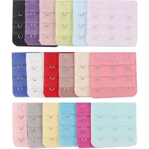Ocean 25-pack Multifärgade Bh-förlängningsband (Slumpmässiga Färger) 3