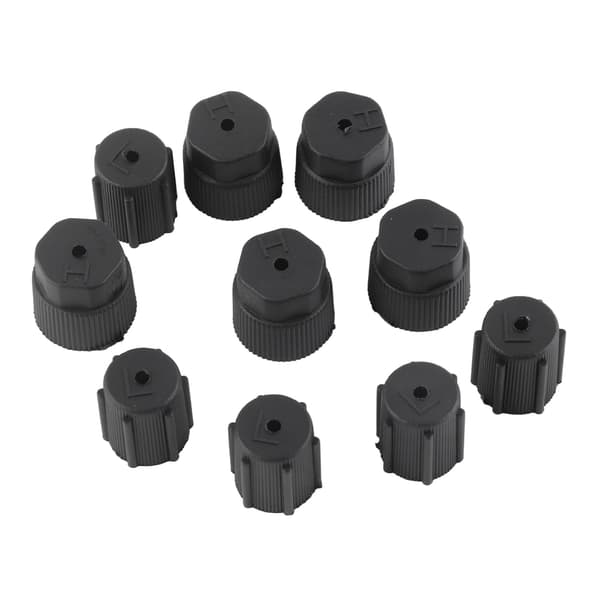 Bil AC-lock, 10 stycken Universella AC-service lock 13mm och 16mm AC-service Systemlock