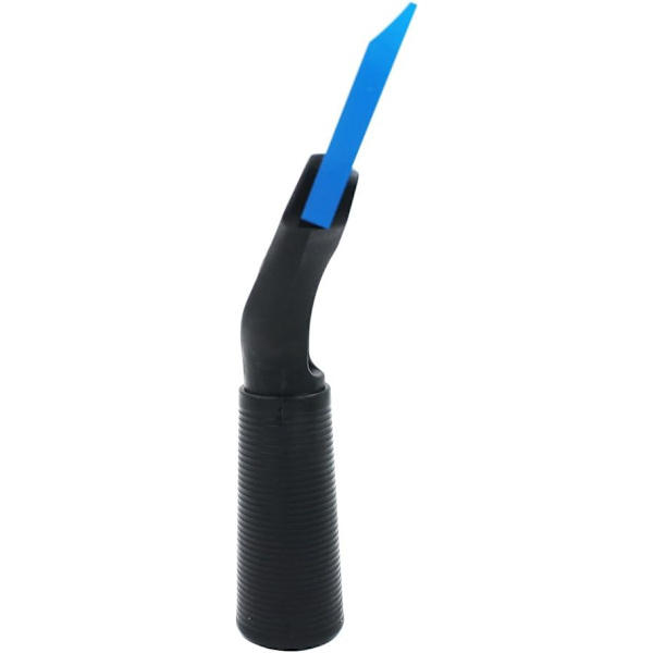 (Blå) 2-pack Silikon Squeegee, Gummiskrapa för Bilfönster/C