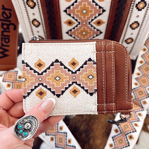 Plånböcker för kvinnor Boho Aztec korthållare