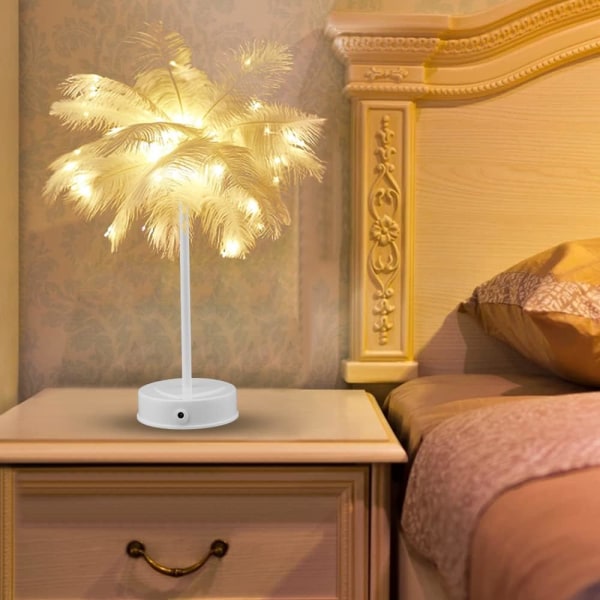 Fjederlampe, Enkel Fjedernatlampe, Fjederlampe, 2 Funktioner