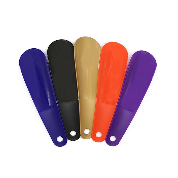 5 stk Plast Skohorn 6.3\" Reisesko Horn for Menn, Kvinner og Barn Tilfeldig Farge