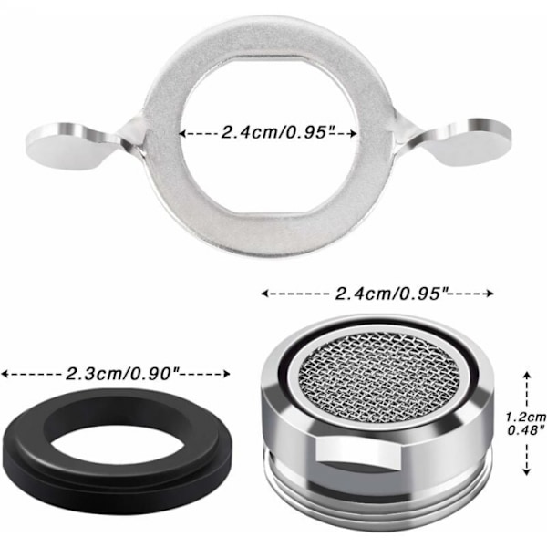 Bubbelfilter Inre Kärna Aerator Vattenbesparare B för Kran