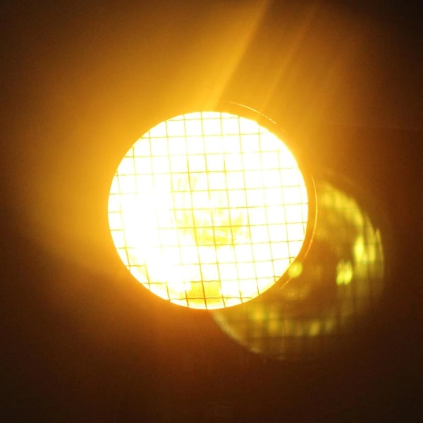 1 stk (couleur: coquille de lampe jaune) 8,9 cm noir grill pha