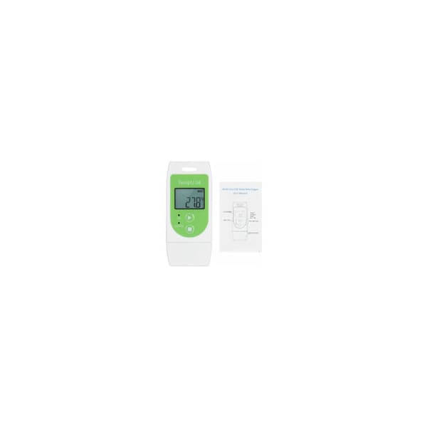 Termometrisk datalogger (grønn) Allsidig USB-temperaturlogger