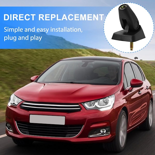 Antennebase, Bil Tagantennebase, Bilantennebeslag, AM/FM Antenner Plast Tagradio Signalbase til Peugeot 206 106 306 Ci-troen