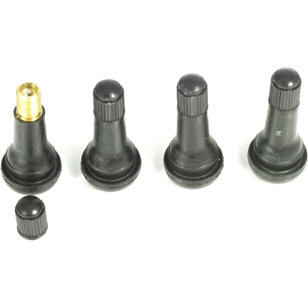 Sats med 4 instickningsventiler för däck Längd 45 mm