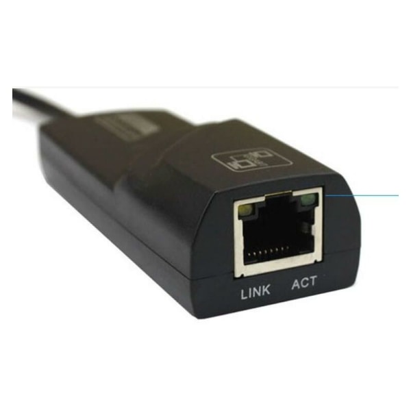 USB Ethernet Adapter, Automatisk MDIX Support USB3.0 Gigabit til RJ45 Ne