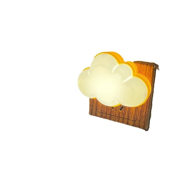 Barne nattlys LED sky plugg automatisk nattlampe baby nattlys vegg nattlampe nyfødt rom dekorasjon