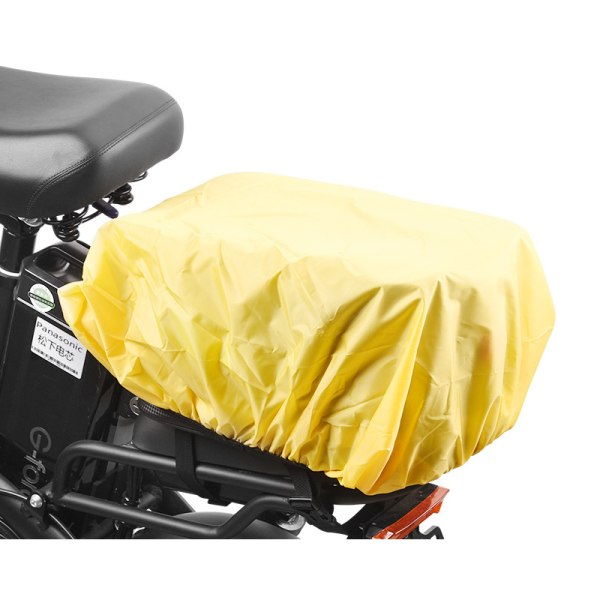 Svart Cover för cover - Cykelkorg Bagagehållare
