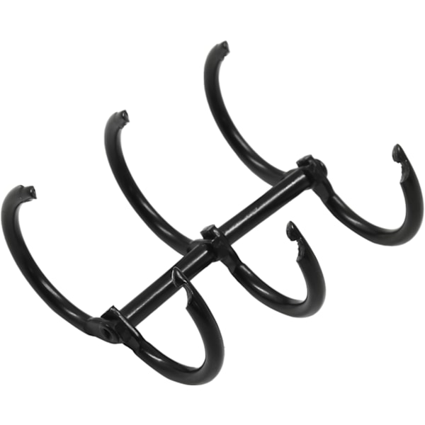 20 stk. 3 Ringe Metal Løsblad Bindere Snap Split Hængslet med 20 mm Indvendig Diameter, Bogringe til DIY Rejsedagbog, Fotoalbum, Binderygge Kam
