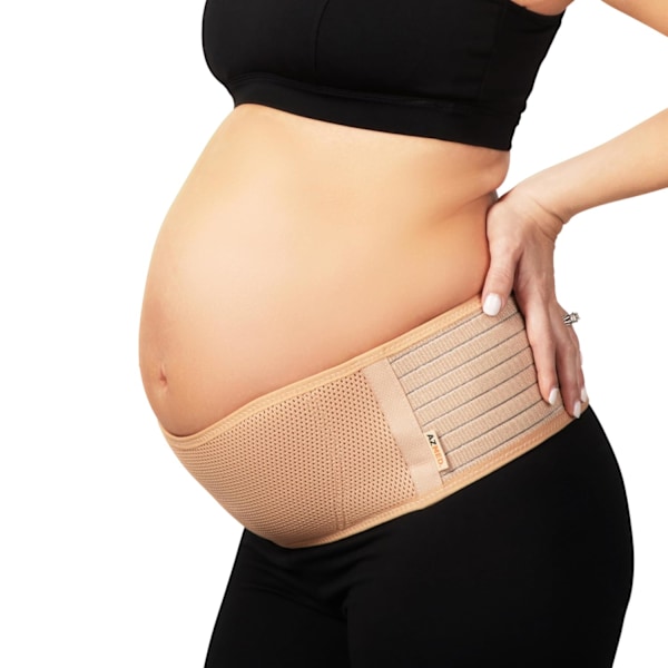 Maternity Mavebælte til Gravide Kvinder - Graviditetsmavebælte til Støtte af Mave, Bækken, Talje og Ryg - Justerbare Mavebælter til Gravide Kvinder