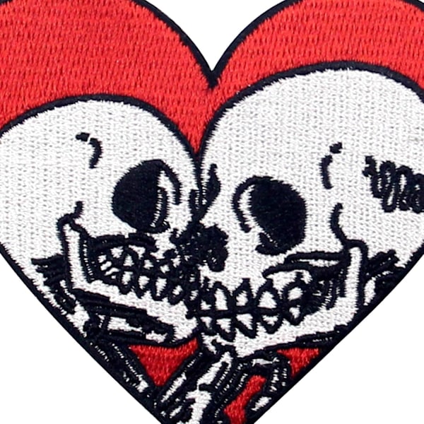5 st True Love Till Death-lapp med broderad applikation, strykjärn eller sy på emblem