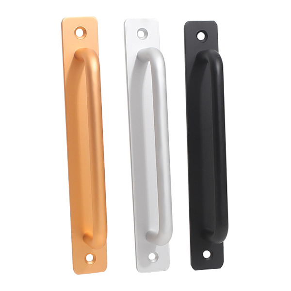 (Gull, 148mm) Dørhåndtak 2 deler Aluminium Legering Dørhåndtak Hea