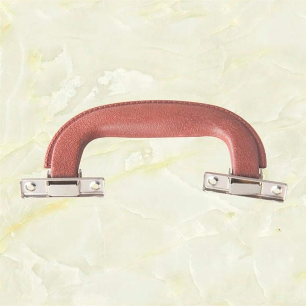 Handtag, Brun Retro Läder Resväska Hållbart Resväska Handtag Ersättning