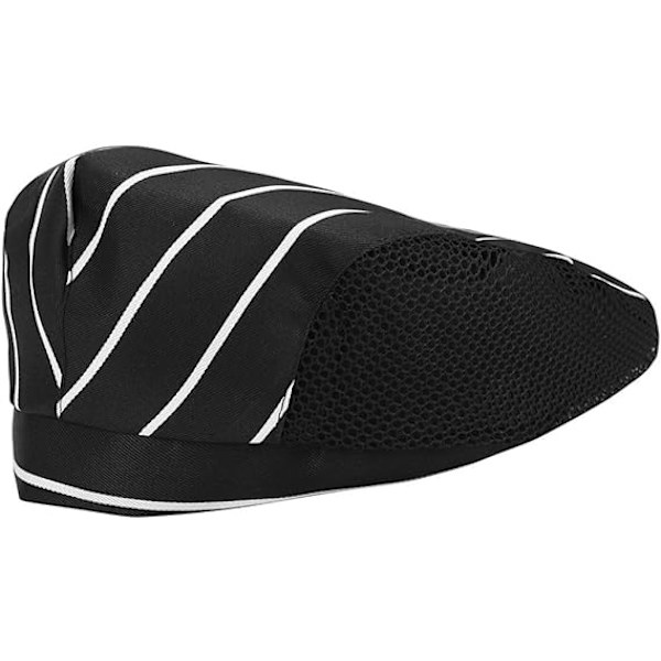 Unisex Puuvillakokkihattu (Raido) Kokin Toque Hengittävä Kokin Baretti