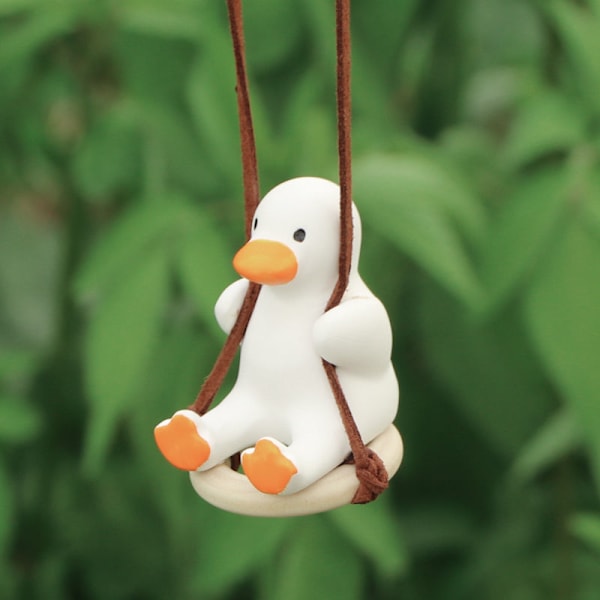 Bil Svingende And Ornament, Bil Svingende And, Svingende And, Fet Svingende And