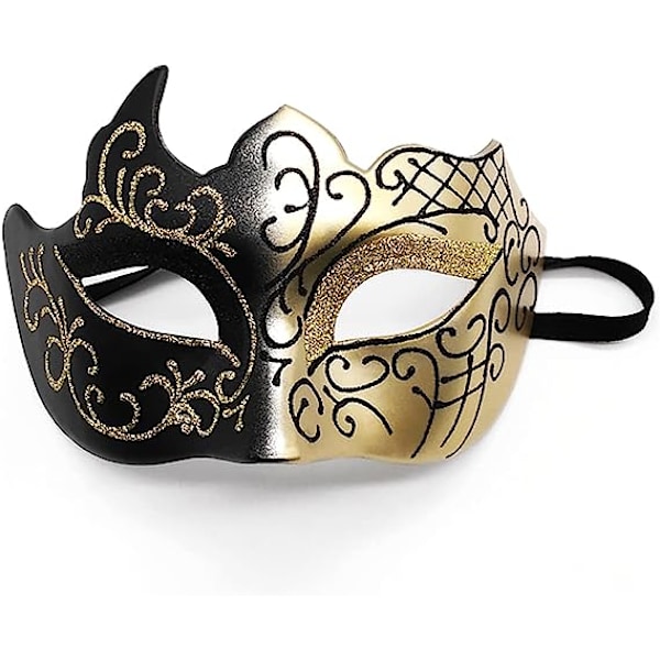 Venetiansk mask, maskerad, venetiansk mask för cosplay, karneval, c