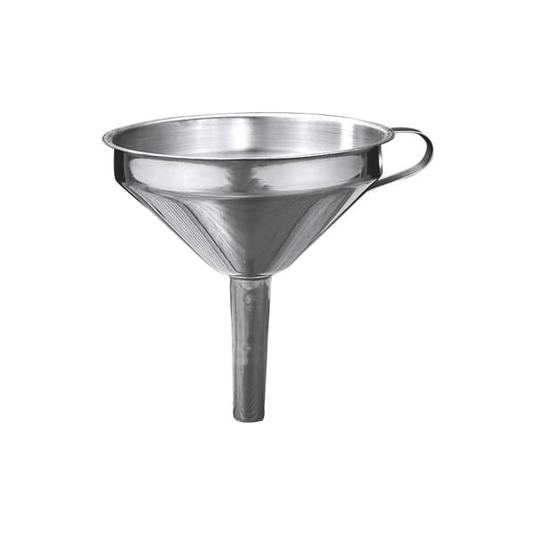 Trakt av rustfritt stål 10 cm