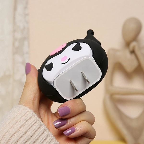 3D söpö piirretty sarja nopea laturi suojus iPhone 18W 20W iPhone 14 13 12 11 Pro Max nopea lataus kaapeli laturi päällinen kaapeli lisävaruste Dat