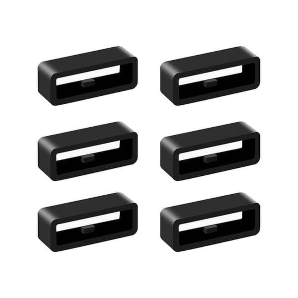 (6-pack) Ersättningshållare för säkerhetsring, för 18 mm armband