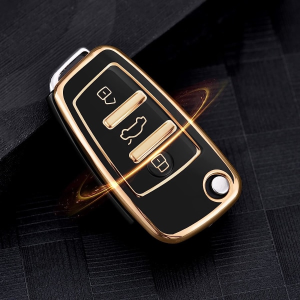 Nøglecover til Audi A1 A3 A4 A6 Q3 Q5 Q7 S3 R8 TT i silikone