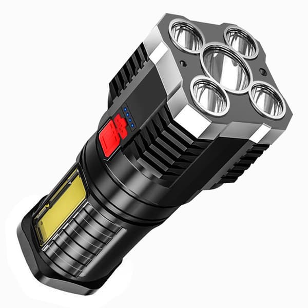 （Hopea）Super Tehokas LED-Taskulamppu, LED-Taskulamppu, Ladattava