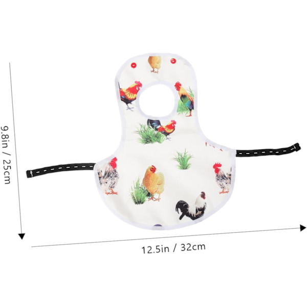 Ocean 1st Reusable Kyckling Sadel, Hönsförkläde, Skyddande Elastisk