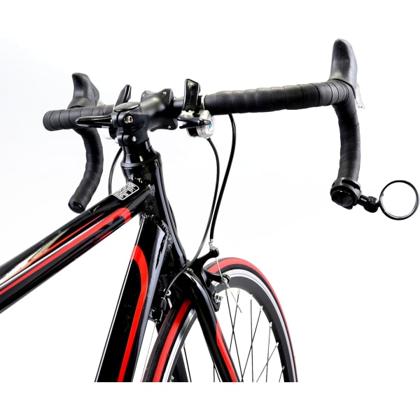 1 stk Spy Mini 3D Cykel Spejl Sort 8cm