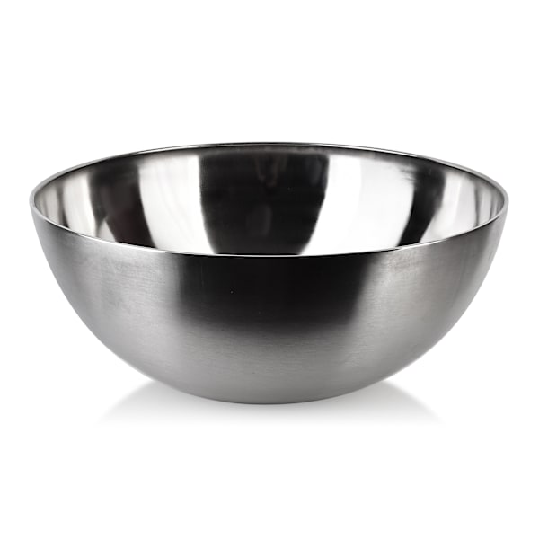 Skål rustfrit stål Basic Kitchen Basic 36 cm sølv 1 stk