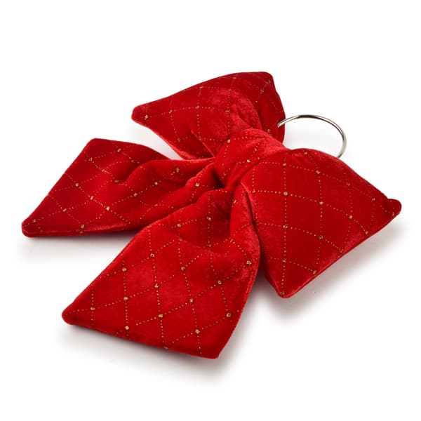 Dekorationsrosett SANTA LILA 22x28cm 1st