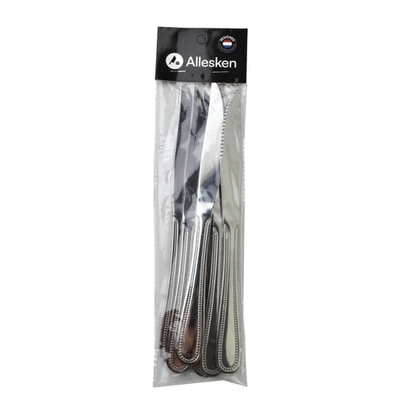 Stekknivar i rostfritt stål CHAMOMILE 22,2 cm 6 st