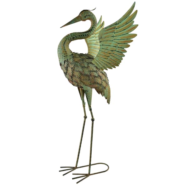 Metallfigur Mondex Cedric 45x36x85cm grön 1pc