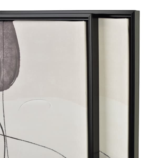 Billedsæt plast INGA Modern 40x50 cm sort 2 stk