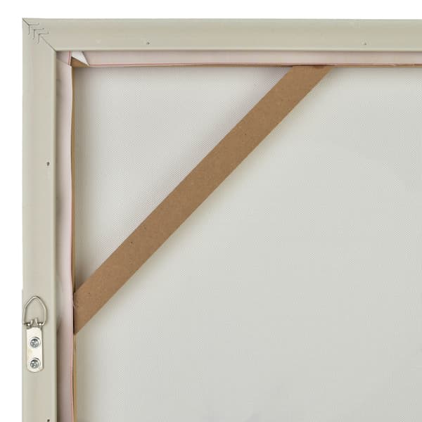 Tavlor plast INGA Blommor 50x70 cm vit 2-pack
