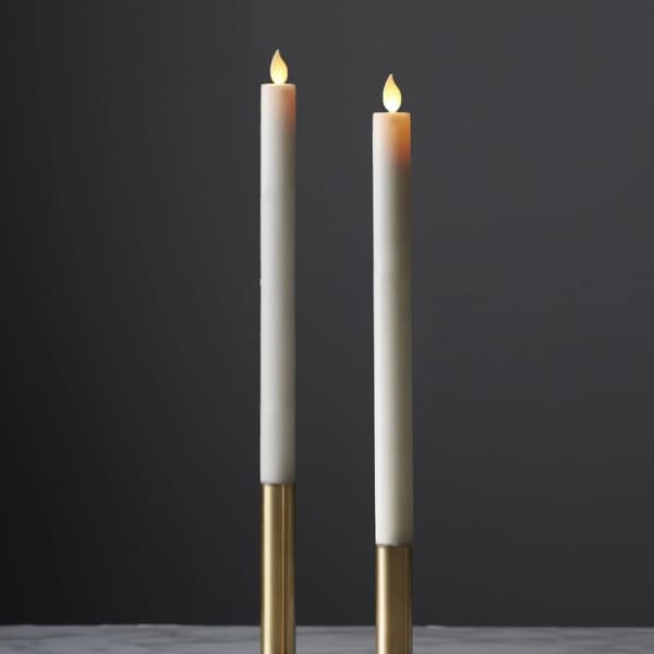 IDALIA 2-pack LED-ljus - Säkra och eleganta inredningsdetaljer